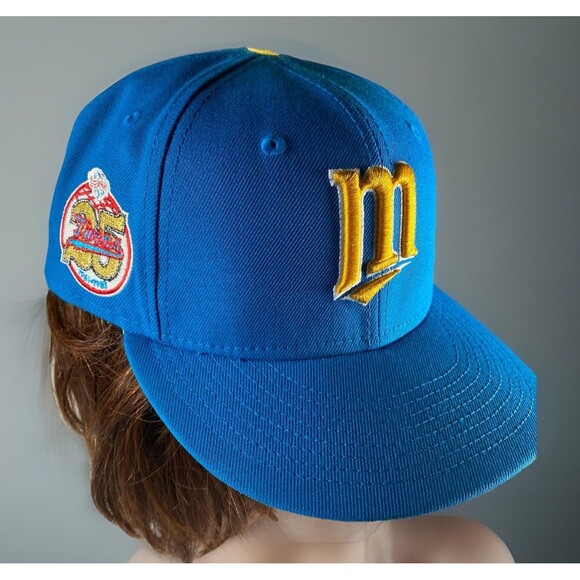 Minnesota Twins Fitted Hat Sneakertown Maggie Simpson Pack New Era 7 1/4